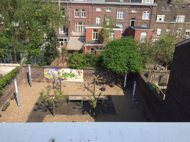 Uitzicht vanaf achterkant