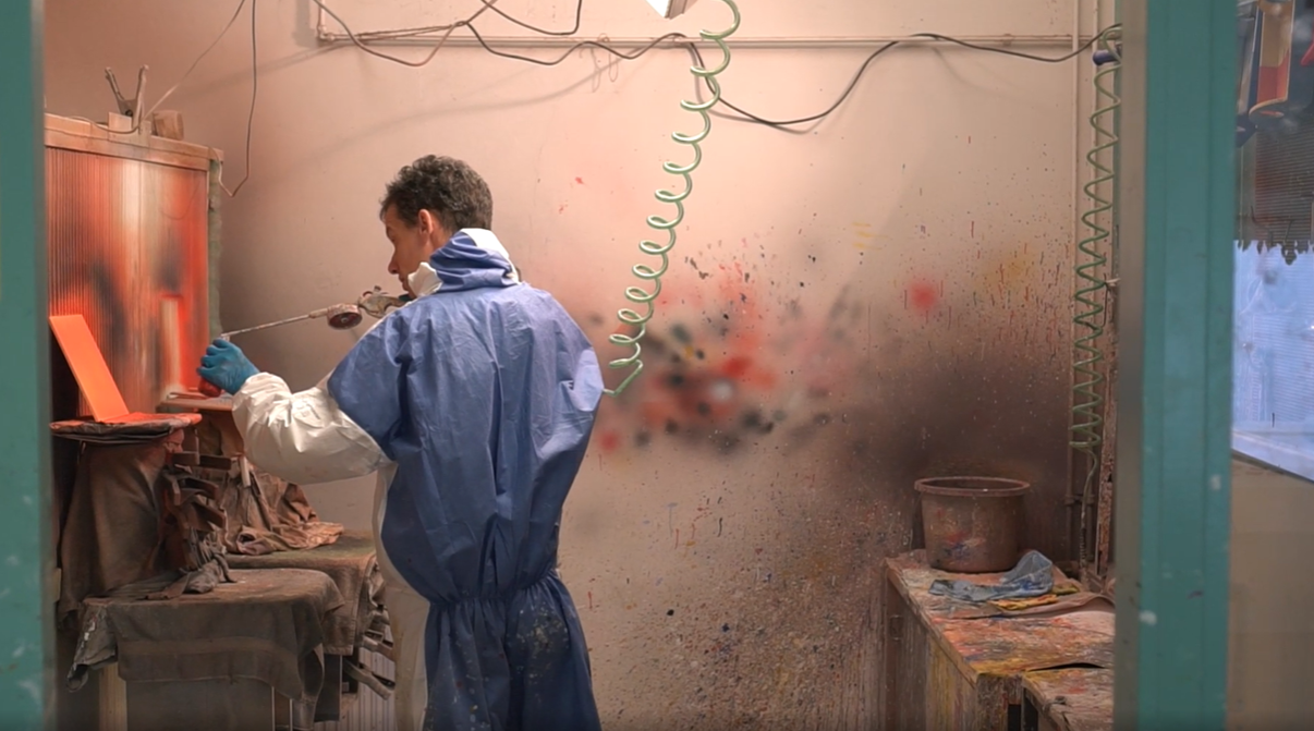 Verf sprayen