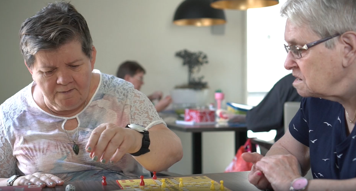 Samen spelletje spelen